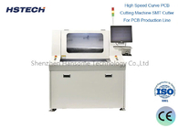 High Precision Double Platform Manual Door PCB Router Machine for PCBA Assembly