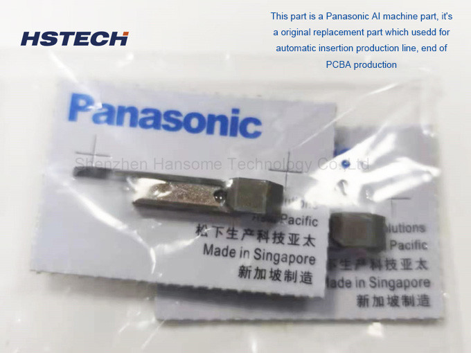 Stainless Steel Double Moving Blade N210056711AA Panasonic AI SMT Machine Parts