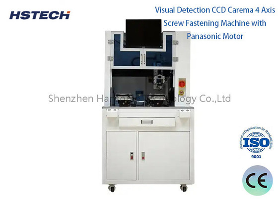 CCD Screw Locking 4 Axis Visual Detection Screw Fastening Machine for MES System