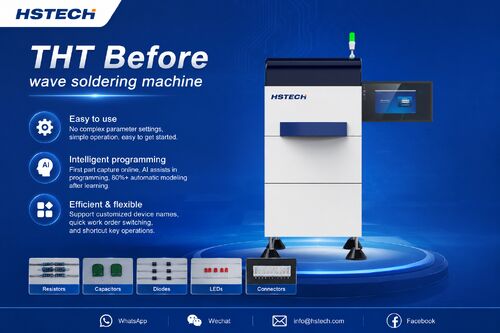 บล็อกบริษัทล่าสุดเกี่ยวกับ THT Before Wave Soldering AOI System – Automated PCB Inspection for SMT & THT Production Lines