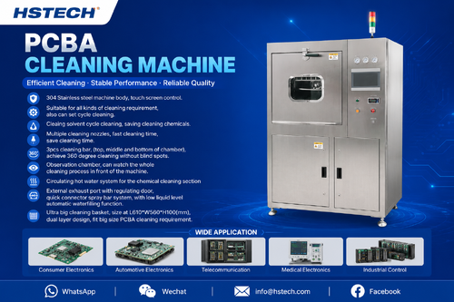 บล็อกบริษัทล่าสุดเกี่ยวกับ HS-810 Integrated Offline PCBA Cleaning Machine Launched: High-efficiency & Cost-saving Solution for SMT Production