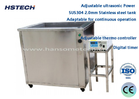ราคาดี ปรับความแรง Ultrasonic ปรับสําหรับการทํางานต่อเนื่อง ถังทําความสะอาด Ultrasonic ออนไลน์