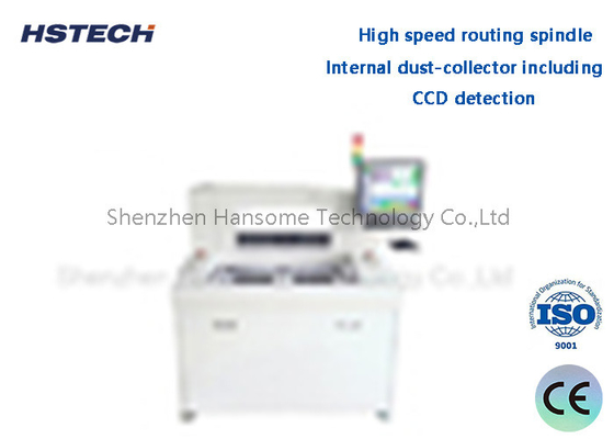 ราคาดี CCD Detection High Speed Routing Spindle เครื่องเก็บฝุ่นภายใน รวมถึง เครื่อง Router PCBA ออนไลน์