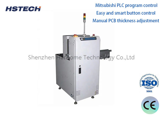 ราคาดี AC220V Mitsubishi PLC SMEMA สัญญาณเบา PCB Bare Board Loader ด้วยการปรับความหนา PCB ด้วยมือ ออนไลน์