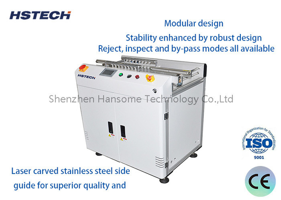 ราคาดี 50 * 50 ~ 450 * 350mm PCB การปฏิเสธ conveyor w / Mitsubishi PLC เซ็นเซอร์ป่วย ออนไลน์