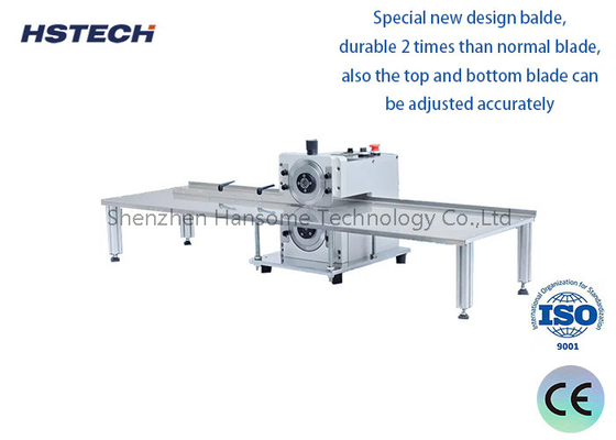 ราคาดี อัตโนมัติประสิทธิภาพสูง V-cut PCB Depaneling Machine สําหรับแผ่น LED ที่มีแพลตฟอร์มยาว ออนไลน์