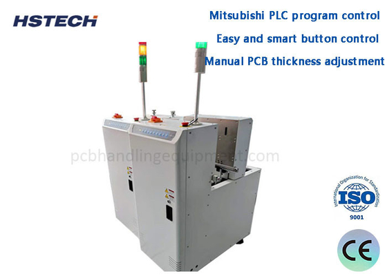 ราคาดี การปรับความหนา PCB ด้วยมือ SMEMA Mitsubishi PLC PCB Board Loader ออนไลน์