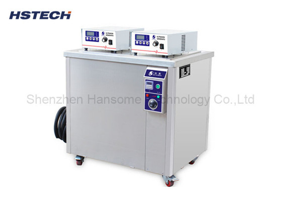 ราคาดี อุปกรณ์ถังทําความสะอาดด้วยเสียงฉาย 96L SMT ที่ใช้ในการทําความสะอาด PCBA ออนไลน์