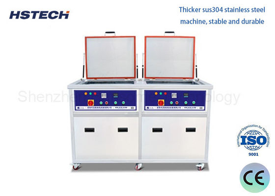 ราคาดี 77L SUS304 เครื่องทําความสะอาด ultrasonic w / 3000W เครื่องทําความร้อนและระบบล้าง ออนไลน์