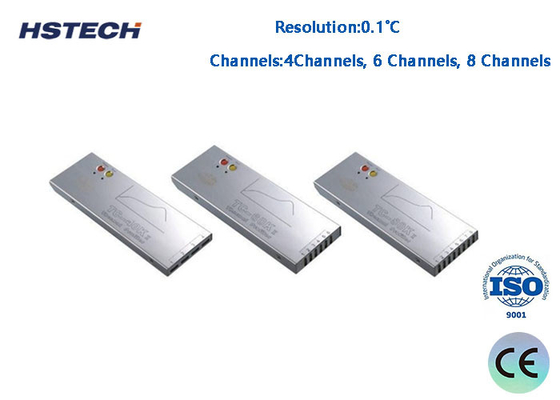 ราคาดี 4 6 8 ช่อง K แบบจอบันทึกโปรไฟล์ความร้อน 3.6VDC ออนไลน์
