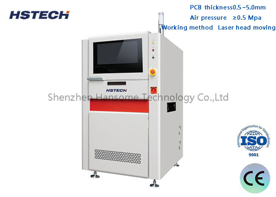 ราคาดี CCD ตําแหน่งจุดหมาย Barcode การอ่าน Inline CO2 PCB เครื่องหมายเลเซอร์ ออนไลน์