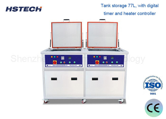 ราคาดี เครื่องทําความสะอาด Ultrasonic SUS สแตนเลส 77L พลังการทําความร้อน 3000W ออนไลน์
