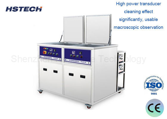 ราคาดี เครื่องทําความสะอาดด้วยเสียงฉีดสองถัง 3000W ความแรงในการทําความร้อนสําหรับกระบวนการทําความสะอาดที่มีประสิทธิภาพ ออนไลน์