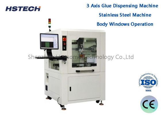 ราคาดี เครื่องระบายกาวทางสายตาความแม่นยําสูง เครื่องระบายจอ LCD ระบบควบคุม PC ความเร็วสูง HS-VD331 ออนไลน์