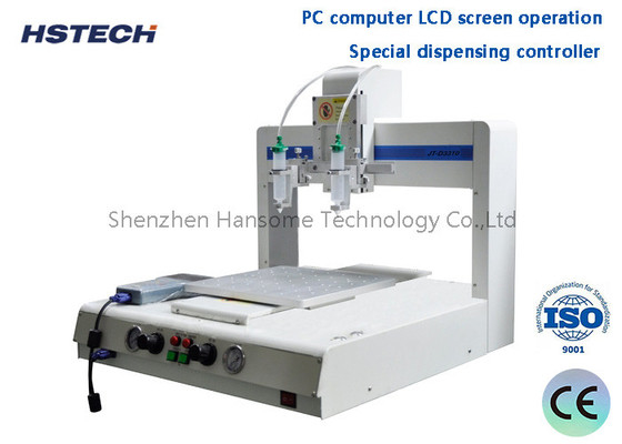 ราคาดี PC คอมพิวเตอร์ LCD Screen Operation เครื่องควบคุมการกระจายเฉพาะ 4 แกน เครื่องกระจายกาว ออนไลน์