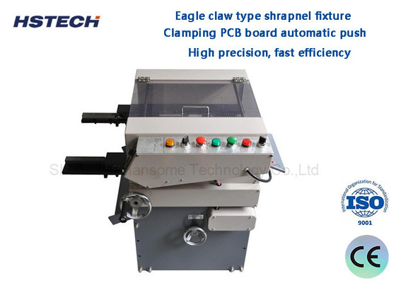 ราคาดี ความมั่นคงสูง Clamping PCB บอร์ด อัตโนมัติผลักดัน Grouding สาย อุปกรณ์อัตโนมัติ PCB เครื่องตัดนํา ออนไลน์