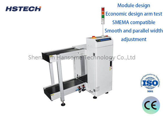 ราคาดี ปานาซอนิก PLC ควบคุมโปรแกรม โครงสร้างอลูมิเนียม การออกแบบด้านล่างหนัก PCB Destacker ออนไลน์
