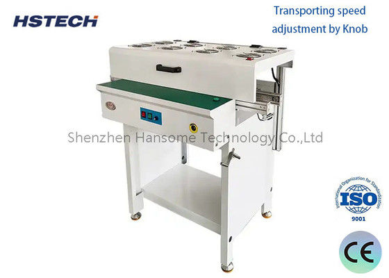 ราคาดี สแตนเลส ESD Flat Belt Conveyor สําหรับ PCB การจัดการกับ SMEMA มาตรฐานและควบคุมความเร็วแปร ออนไลน์