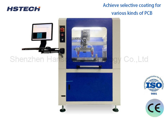 ราคาดี เครื่องฉีดผสมกาวอัตโนมัติ PCB ที่เลือกเคลือบด้วยน้ําหนักรวม 600 kg ออนไลน์