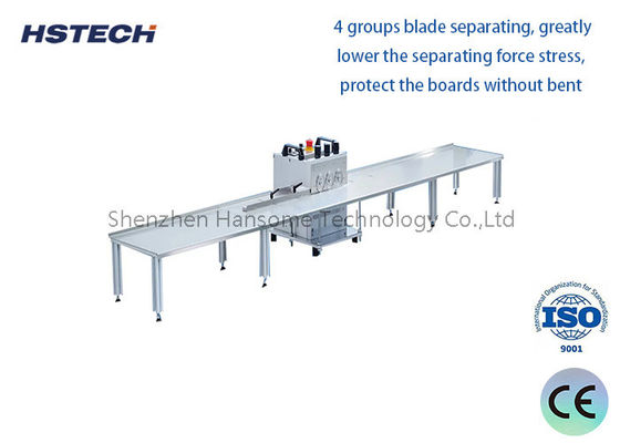 ราคาดี อลูมิเนียมและไฟเบอร์ LED สายแยกเครื่องกับ 4 กลุ่ม Blade การแยก ออนไลน์