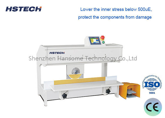 ราคาดี เครื่องแยก PCB V-cut ด้วยจอสัมผัส อุปกรณ์ตัด PCB ด้วยฟังก์ชันนับ ออนไลน์