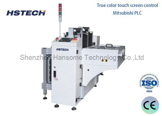 ราคาดี โทรทัศน์ไฟฟ้าหอไฟฟ้า Dual Rail PCB Unloader NG OK Unloader อุปกรณ์การจัดการ PCB ด้วยสัญญาณ SMEMA ออนไลน์