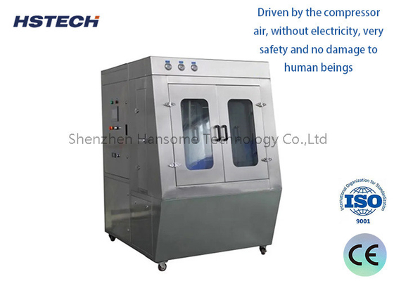 ราคาดี ระยะเวลาการทําความสะอาดและแห้งที่ปรับได้ เครื่องทําความสะอาดเม็ด SMT Pneumatic Stencil Cleaner สําหรับกระบวนการ SMT ออนไลน์