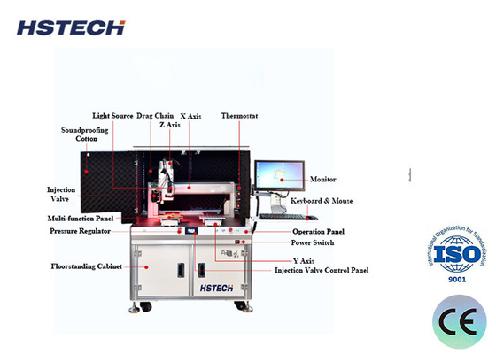 ราคาดี เครื่องกระจายกาวทางสายตา สําหรับผลิตภัณฑ์ความปลอดภัยที่มีการระบุตัวอย่างรวดเร็ว ออนไลน์