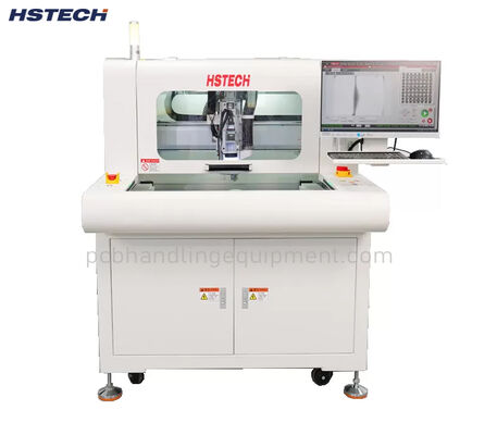 ราคาดี อัตโนมัติความเร็วสูงสองสปินด์ PCB Depaneling Machine สําหรับความหนาแน่นสูง PCBA การตัด ออนไลน์