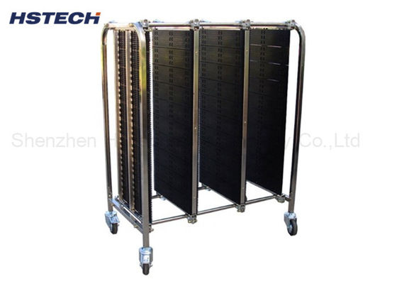 ราคาดี อุปกรณ์การจัดการ PCB CE 3 ชั้น แอนติสแตติก 4 ล้อ ขับรถยนต์ SMT ออนไลน์