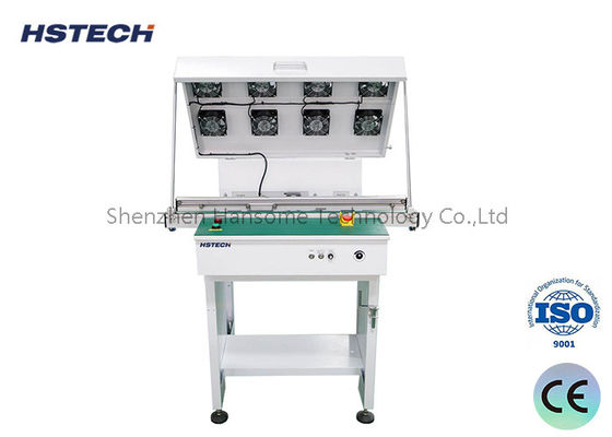 ราคาดี การทํางานเรียบ Anti Static Flat Belt SMT เครื่องขนส่งความเย็นด้วยพัดลมความเย็นและแสงหอ ออนไลน์