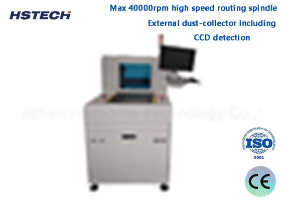 ราคาดี การตรวจสอบ CCD การทํางานของหน้าต่าง การตั้งตําแหน่งด้วยมือ หรือการนําเข้าไฟล์ เครื่อง PCBA Router Single Platform ออนไลน์