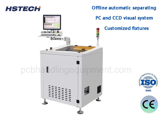 ราคาดี PC และ CCD ระบบภาพที่กําหนดเอง Fixtures Offline อัตโนมัติแยก Offline PCBA Depaneling Router ออนไลน์