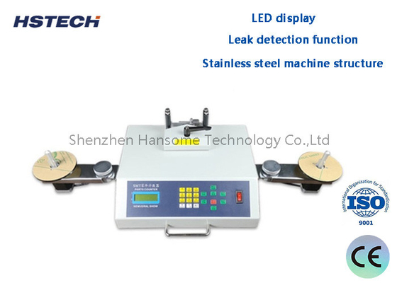 ราคาดี LED Display โครงสร้างเครื่องจักรเหล็กไร้ขัดลอก ฟังก์ชันการตรวจสอบการรั่ว SMD Components Counter ออนไลน์