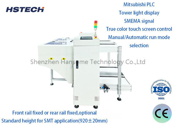 ราคาดี เครื่องขนถ่าย PCB แบบ Dual Rail ระดับมืออาชีพ พร้อมจอแสดงผลไฟ Tower และ Panasonic PLC สำหรับการผลิต SMT ออนไลน์