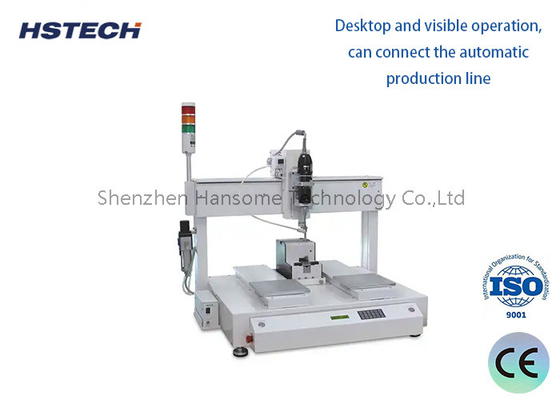 ราคาดี 3 Axis Desktop Screw Tightening Robot พร้อมตัวเลือกแพลตฟอร์มคู่ ออนไลน์