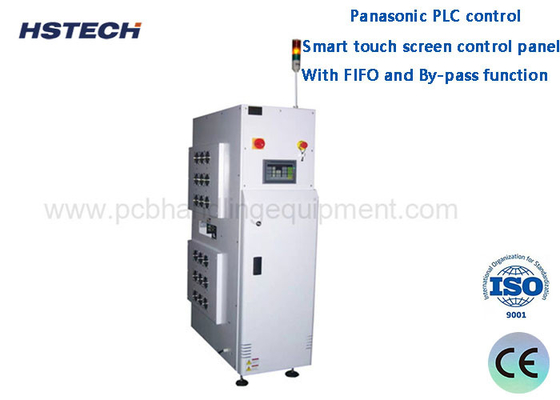 ราคาดี เครื่องควบคุมจอสัมผัส เครื่องจัดการแผ่น PCB SMT ขนาดเล็ก พร้อมแฟน FIFO LIFO ออนไลน์