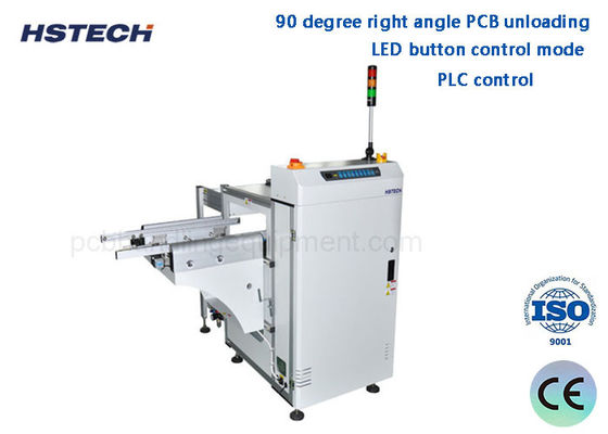 390 มม ความกว้าง 3 หนังสือพิมพ์ 20M / Min 90 องศา LED Button อัตโนมัติ PCB Unloader