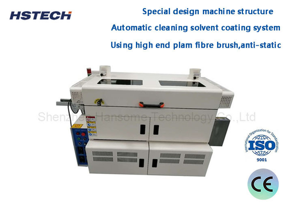 ราคาดี อุปกรณ์ทําความสะอาดพื้นผิว PCB ข้างเดียว เครื่องเคลือบผิว PCB ออนไลน์