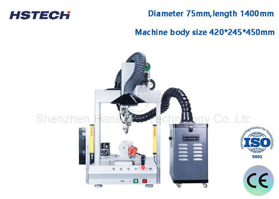 โรบ็อตผสมโต๊ะอัตโนมัติ พร้อมเครื่องทําความสะอาดควันควันสําหรับการทําความสะอาดอากาศ