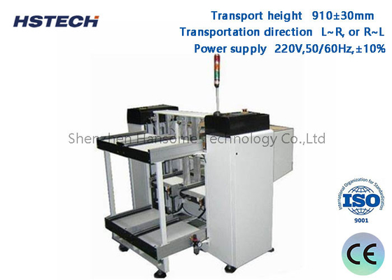 ราคาดี PLC การควบคุม SMT 90 องศา PCB วารสาร unloader กับ ESD เข็มขัด ออนไลน์