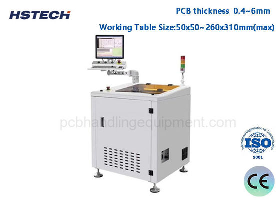 ขนาดเล็ก 60000RPM Single Platform PCB Depaneling Separator Machine Offline PCBA Depaneling Router เครื่องตัดแผ่น PCB ที่ใช้ในระบบออฟไลน์