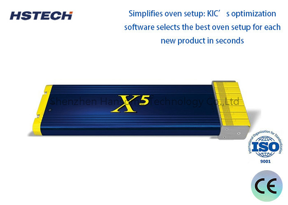 ราคาดี KIC X5: 9 ช่องแบบมาตรฐานแบบ K Thermocouple Thermal Profiler พร้อมสาย USB ออนไลน์