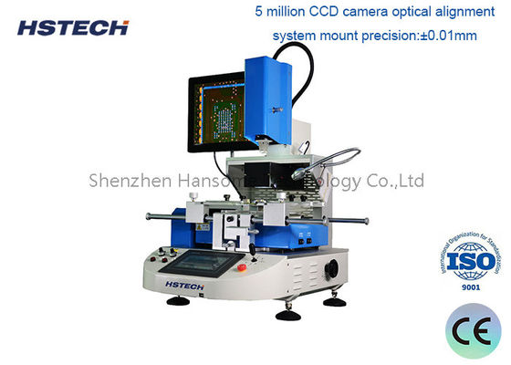 ราคาดี สถานีปรับปรุง BGA แบบแมนนวลและอัตโนมัติ พร้อมความแม่นยำในการติดตั้ง ±0.01 มม. การควบคุมหน้าจอสัมผัส MCGS และกำลังไฟรวม 2600W ออนไลน์