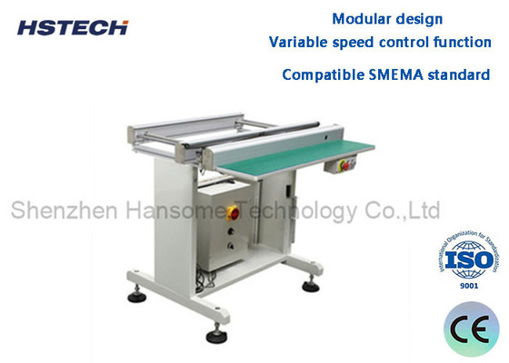 ราคาดี ฟังก์ชันควบคุมความเร็วแปรเหล็ก Tube Square Framework การออกแบบแบบโมดูล PCB Linking Conveyor ออนไลน์