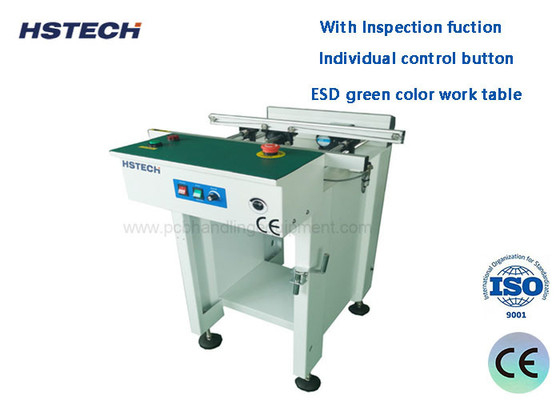 ราคาดี การควบคุมปุ่ม LED ESD เข็มขัด PCB การจัดการ Conveyor Max 390mm PCB ความกว้าง ออนไลน์