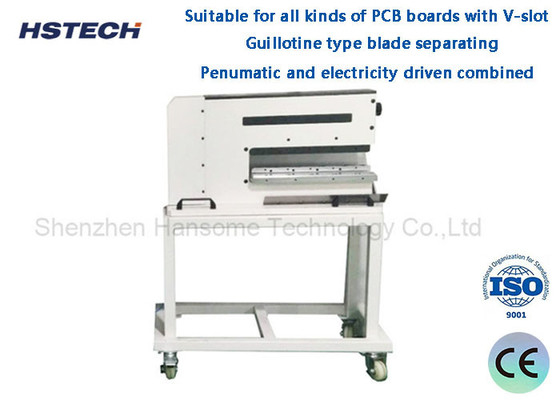 ราคาดี เครื่องตัดแผ่น PCB ความเร็วสูง ความเครียดแรงต่ํา เครื่องตัดแผ่น PCB ด้วยสล็อต V ออนไลน์