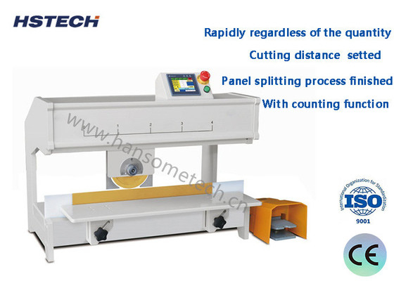 ราคาดี อลูมิเนียมสับสน์จอสัมผัส V-cut PCB Separator กับ MITSUBISHI PLC ออนไลน์