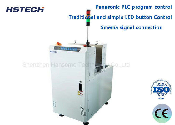 Omron Relay SMT สายการผลิต PCB Destacker Panasonic PLC เครื่องบรรทุกแผ่นเปล่า HS-DS400