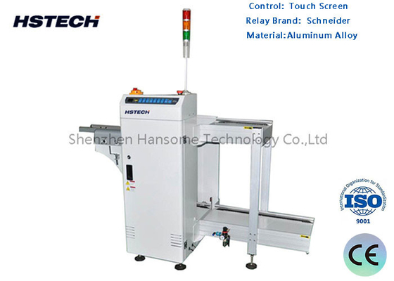 ราคาดี คุณภาพสูง Double Track 6 Magazines PCB Unloader ความสามารถในการบรรจุด้วยระบบควบคุม PLC ออนไลน์